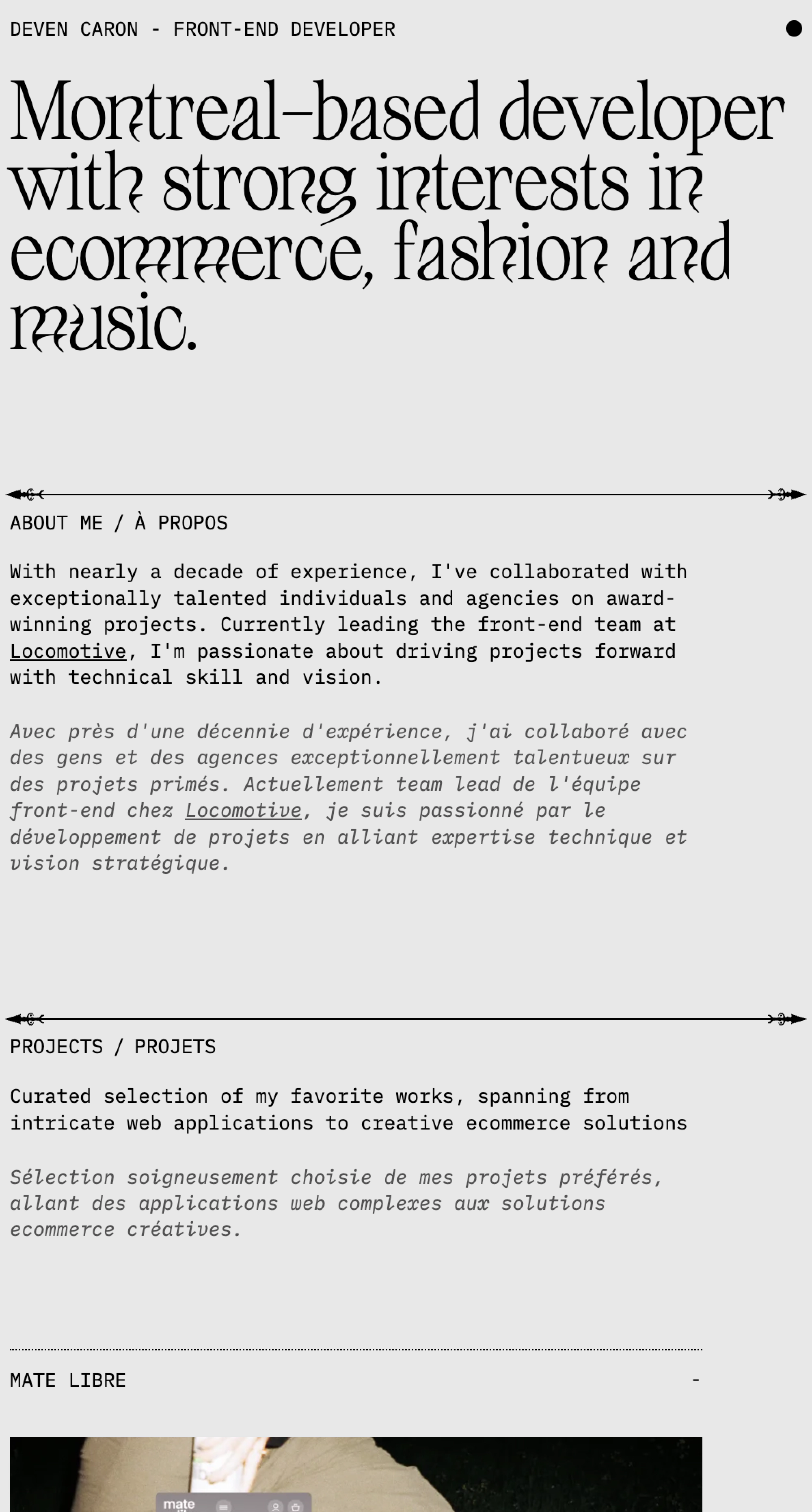 Deven Caron (Mobile)