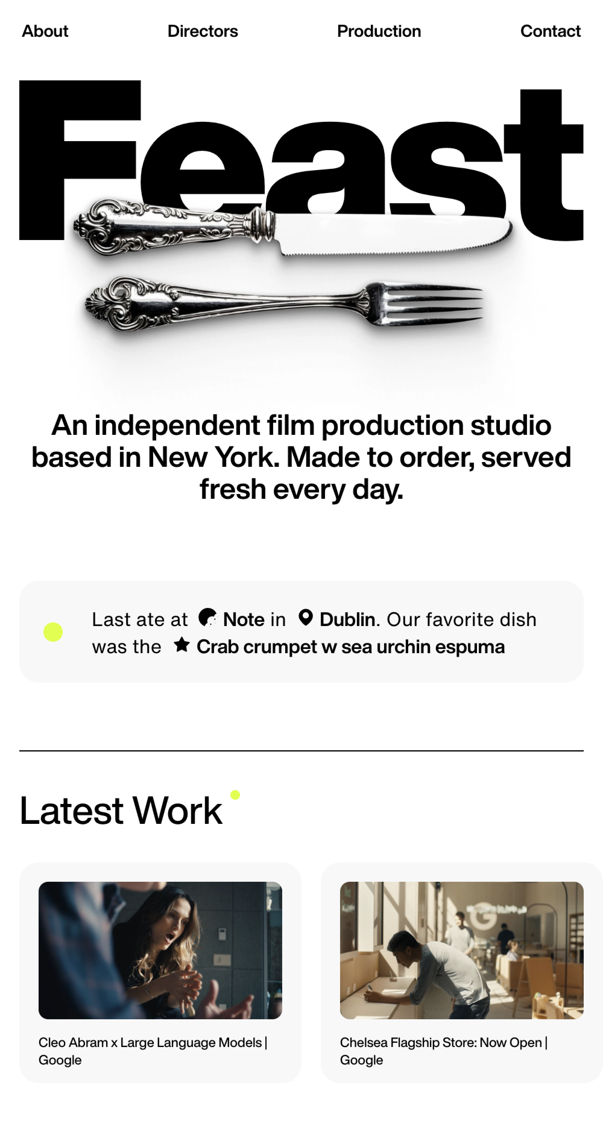 Feast Studio (Mobile)