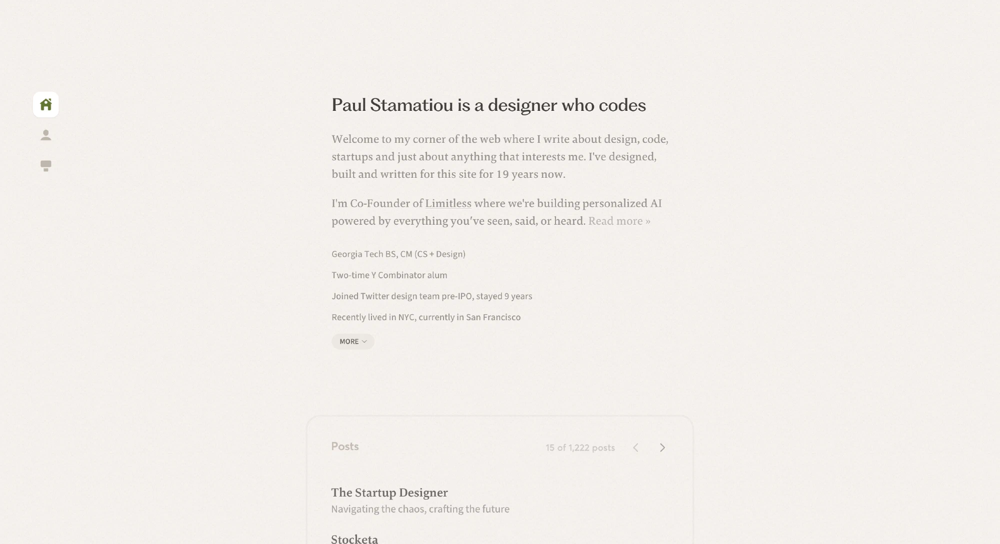 Paul Stamatiou