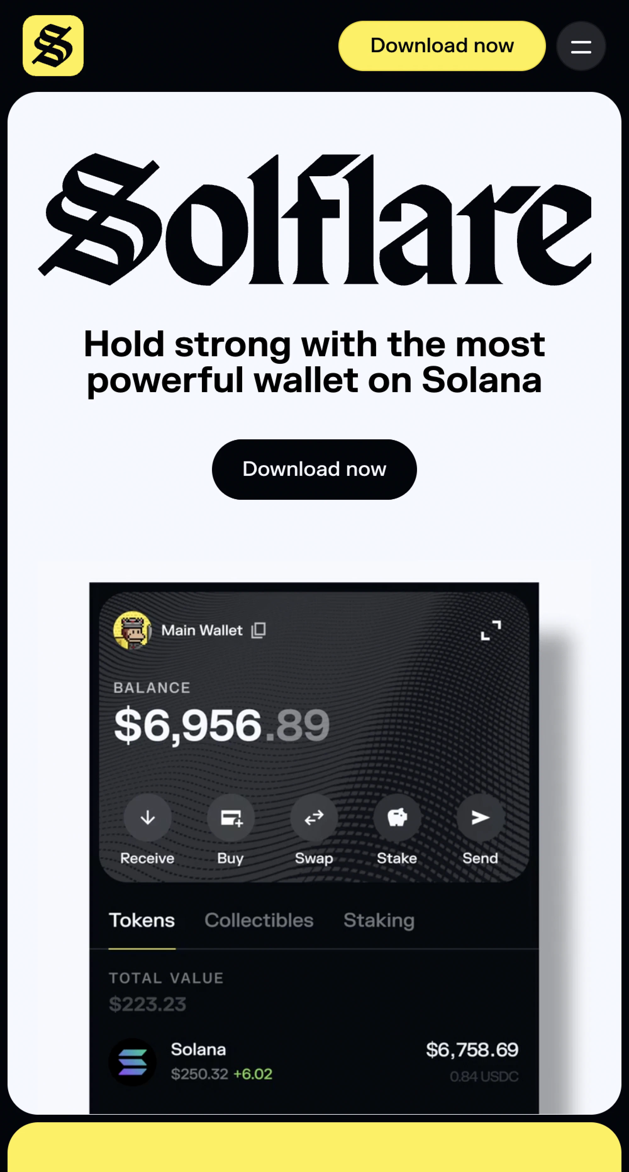 Solflare (Mobile)